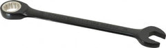 Proto - 16mm 12 Point Combination Wrench - 15° Head Angle, 8-3/16" OAL, Steel, Black Chrome Finish - Caliber Tooling