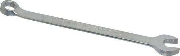 Proto - 17mm 6 Point Combination Wrench - 15° Offset Angle, 10-1/8" OAL, Steel, Satin Finish - Caliber Tooling