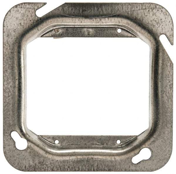 Cooper Crouse-Hinds - Electrical Outlet Box Steel Square Cover - Caliber Tooling