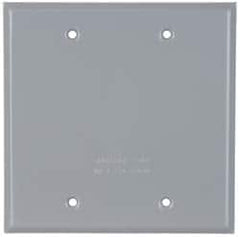 Cooper Crouse-Hinds - Electrical Outlet Box Aluminum Weatherproof Cover - Includes Gasket - Caliber Tooling