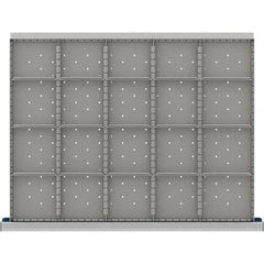 LISTA - 20-Compartment Drawer Divider Layout for 3.15" High Drawers - Caliber Tooling