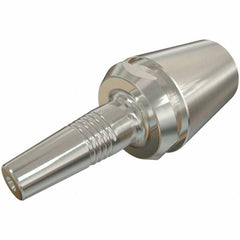 Iscar - 1/8" Hole Diam, ER25 Taper Shank Shrink Fit Tool Holder & Adapter - 2-1/2" Projection, 0.63" Nose Diam, 0.63" Clamping Depth, Through Coolant - Exact Industrial Supply