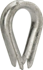 Value Collection - 7/16" Wire Rope Thimble Clip - Steel, Galvanized - Caliber Tooling