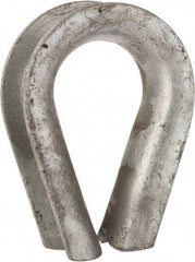 Value Collection - 7/8" Wire Rope Thimble Clip - Steel, Galvanized - Caliber Tooling