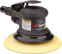 Ingersoll-Rand - 12,000 OPM, 15.8 CFM Air Consumption, Palm Air Orbital Sander - Round Pad, 1/4 NPT Inlet - Caliber Tooling