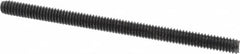 Value Collection - 1/4-20 4" OAL Fully Threaded Stud - Carbon Steel, Plain Finish - Caliber Tooling