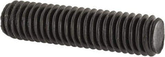 Value Collection - 3/8-16 1-1/2" OAL Fully Threaded Stud - Carbon Steel, Plain Finish - Caliber Tooling