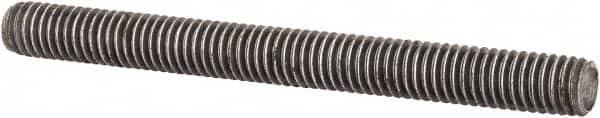 Value Collection - 3/8-16 4" OAL Fully Threaded Stud - Carbon Steel, Plain Finish - Caliber Tooling