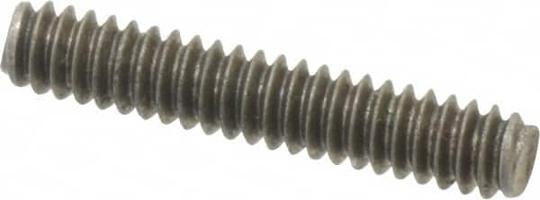 Value Collection - #6-32 3/4" OAL Fully Threaded Stud - Stainless Steel, Plain Finish - Caliber Tooling