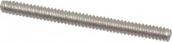 Value Collection - #6-32 1-1/2" OAL Fully Threaded Stud - Stainless Steel, Plain Finish - Caliber Tooling