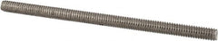 Value Collection - #8-32 3" OAL Fully Threaded Stud - Stainless Steel, Plain Finish - Caliber Tooling