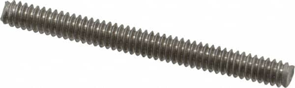 Value Collection - #10-24 2" OAL Fully Threaded Stud - Stainless Steel, Plain Finish - Caliber Tooling