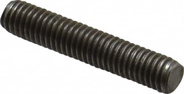 Value Collection - #10-32 1" OAL Fully Threaded Stud - Stainless Steel, Plain Finish - Caliber Tooling