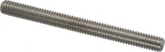 Value Collection - 3/8-16 4" OAL Fully Threaded Stud - Stainless Steel, Plain Finish - Caliber Tooling