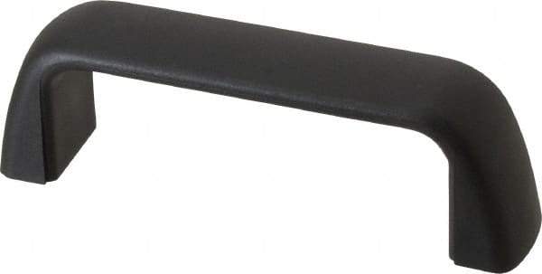 J.W. Winco - 105mm Center to Center, Black Matte Finish Plastic Pull Handle - 29mm Long, 37mm High - Caliber Tooling