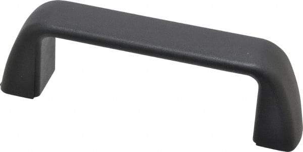 J.W. Winco - 117mm Center to Center, Black Matte Finish Plastic Pull Handle - 32mm Long, 40mm High - Caliber Tooling