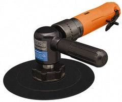 Dotco - 9,000 RPM, 0.9 hp, Handheld Pneumatic Buffer - 5/8-11" Spindle Thread, 1/4" Inlet - Caliber Tooling