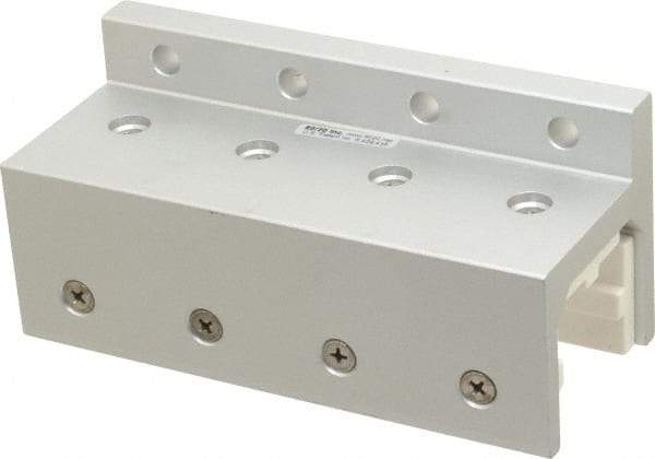 80/20 Inc. - 2-1/2" Wide, 2-3/4" High, Open Shelving Accessory/Component - Aluminum, 6" Long, 6" Deep, Use with Series 15 - 1515 Extrusion - Caliber Tooling