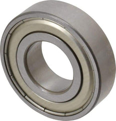 SKF - 3/4" Bore Diam, 1-5/8" OD, Double Shield Deep Groove Radial Ball Bearing - 7/16" Wide, 1 Row, Round Bore, 1,150 Lb Static Capacity, 2,100 Lb Dynamic Capacity - Caliber Tooling