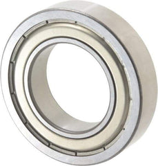 SKF - 1-1/4" Bore Diam, 2-1/4" OD, Double Shield Deep Groove Radial Ball Bearing - 1/2" Wide, 1 Row, Round Bore, 2,090 Lb Static Capacity, 3,150 Lb Dynamic Capacity - Caliber Tooling