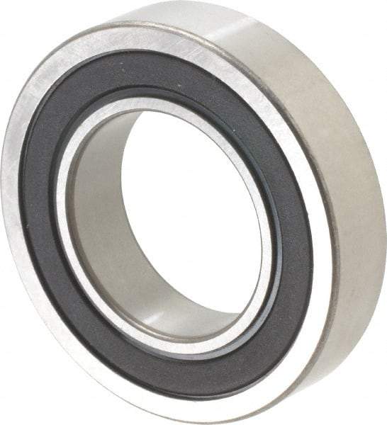 SKF - 1-1/4" Bore Diam, 2-1/4" OD, Double Seal Deep Groove Radial Ball Bearing - 1/2" Wide, 1 Row, Round Bore, 2,090 Lb Static Capacity, 3,150 Lb Dynamic Capacity - Caliber Tooling