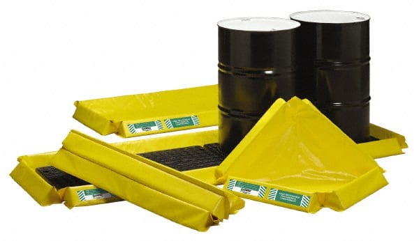 Enpac - Spill Pallets, Platforms, Sumps & Basins Number of Drums: 6 Sump Capacity (Gal.): 60.00 - Caliber Tooling