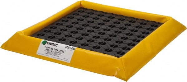 Enpac - Spill Pallets, Platforms, Sumps & Basins Number of Drums: 1 Sump Capacity (Gal.): 10.00 - Caliber Tooling