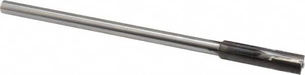 Made in USA - 0.3471 to 0.378" Diam, 5/16" Diam Shank, 1-3/4" Flute, Semi Finish Semi Ground Chucking Reamer - Caliber Tooling