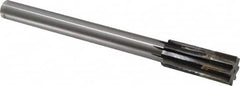 Made in USA - 1.0661 to 1.128" Diam, 7/8" Diam Shank, 2-7/8" Flute, Semi Finish Semi Ground Chucking Reamer - Caliber Tooling