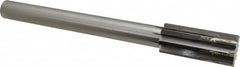 Made in USA - 1.3156 to 1.378" Diam, 1" Diam Shank, 3-1/4" Flute, Semi Finish Semi Ground Chucking Reamer - Caliber Tooling