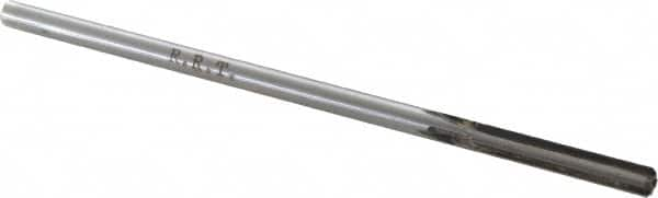 Made in USA - 0.1865" Carbide-Tipped 4 Flute Chucking Reamer - Straight Flute, 1-1/8" Straight Shank, 1-1/8" Flute Length, 4-1/2" OAL - Caliber Tooling