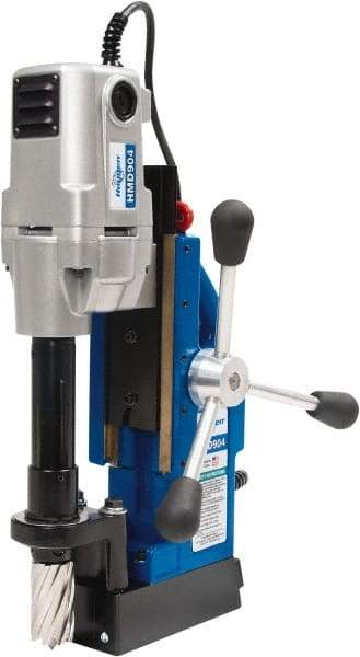 Hougen - 3/4" Chuck, Portable Magnetic Drill Press - 450 RPM, 120 Volts - Caliber Tooling