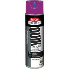 Krylon - 20 fl oz Purple Marking Paint - 50 to 60 Sq Ft Coverage, Solvent-Based Formula - Caliber Tooling