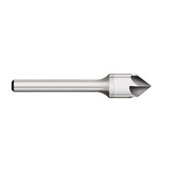 Titan USA - Countersinks; Head Diameter (Inch): 1/4 ; Head Diameter (Decimal Inch): 0.2500 ; Number of Flutes: 6 ; Included Angle: 90 ; Countersink Material: Solid Carbide ; Countersink Finish/Coating: Uncoated - Exact Industrial Supply