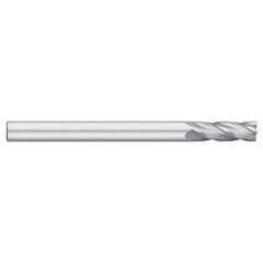 Titan USA - Square End Mills; Mill Diameter (Inch): 1 ; Mill Diameter (Decimal Inch): 1.0000 ; Number of Flutes: 4 ; Length of Cut (Inch): 4 ; Length of Cut (Decimal Inch): 4.0000 ; Material: Solid Carbide - Exact Industrial Supply