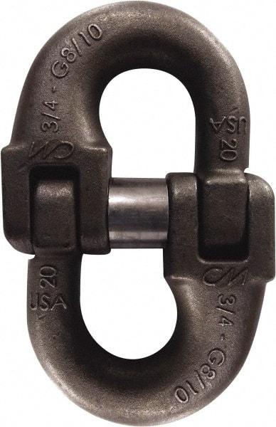 CM - 100 Grade Powder Coated Steel HammerLok Chain Coupling Link - 5/8" Diameter, 22,600 Lb Load Limit - Caliber Tooling