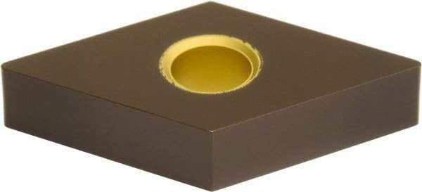 Hertel - DNMA431 NONE Grade HC305T Carbide Turning Insert - Al2O3 Finish, 55° Diamond, 1/2" Inscr Circle, 3/16" Thick, 1/64" Corner Radius - Caliber Tooling