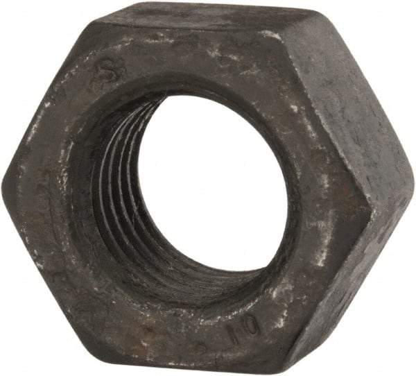 Value Collection - M30x3.50 Steel Right Hand Hex Nut - 46mm Across Flats, 24mm High, Uncoated - Caliber Tooling