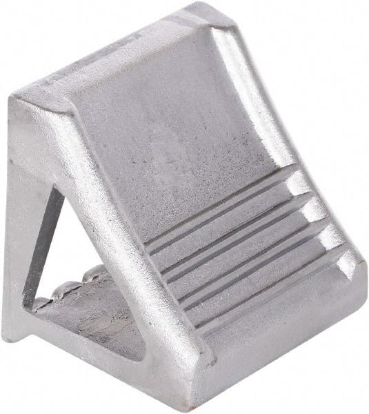 Vestil - 8-9/16" Wide x 7-3/16" High x 8-1/4" Deep, Steel Wheel Chock - Caliber Tooling