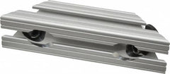 80/20 Inc. - 1-1/2" Wide, 6" High, Open Shelving 45° Support Bracket - Aluminum, Use with Series 15 - 1515 Extrusion - Caliber Tooling