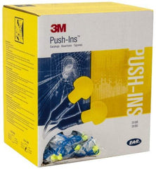 3M - Reusable, Corded, 28 dB Earplugs - Yellow, 500 Pairs - Caliber Tooling