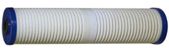 3M Aqua-Pure - 4-1/2" OD, 5µ, Cellulose Fiber Graded-Density Cartridge Filter - 20" Long, Reduces Sediments & Rust - Caliber Tooling