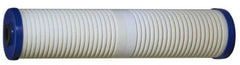 3M Aqua-Pure - 4-1/2" OD, 25µ, Cellulose Fiber Graded-Density Cartridge Filter - 20" Long, Reduces Sediments & Rust - Caliber Tooling