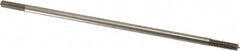 Made in USA - 8" Long, 1/4-20 Thread, Float Valve Rod - Stainless Steel, 1/2" Thread Length - Caliber Tooling