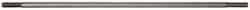 Made in USA - 10" Long, 1/4-20 Thread, Float Valve Rod - Stainless Steel, 1/2" Thread Length - Caliber Tooling