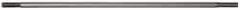 Made in USA - 10" Long, 1/4-20 Thread, Float Valve Rod - Stainless Steel, 1/2" Thread Length - Caliber Tooling