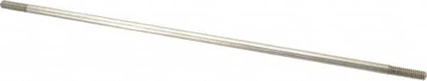 Made in USA - 12" Long, 1/4-20 Thread, Float Valve Rod - Stainless Steel, 1/2" Thread Length - Caliber Tooling