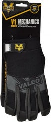 Valeo - Size M (8-9) Synthetic Leather General Protection Work Gloves - Exact Industrial Supply