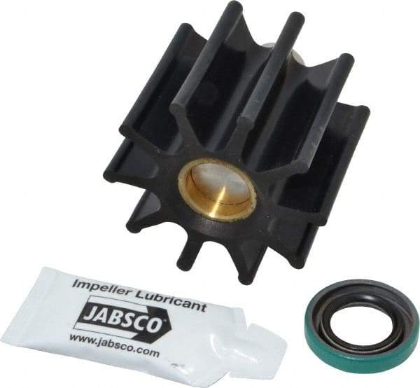 Jabsco - Neoprene Impeller Kit Repair Part - Contains Impeller, Seal, Gasket, For Use with Jabsco Model 6050-0001 Flexible Impeller Pump Motors - Caliber Tooling