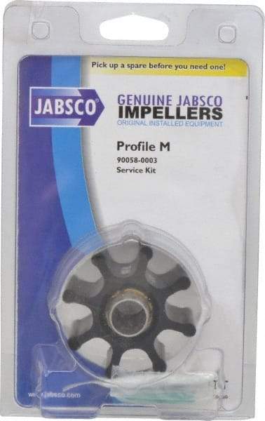 Jabsco - Nitrile Impeller Kit Repair Part - Contains Impeller, Seal, Gasket, For Use with Jabsco Model 6050-0001 Flexible Impeller Pump Motors - Caliber Tooling